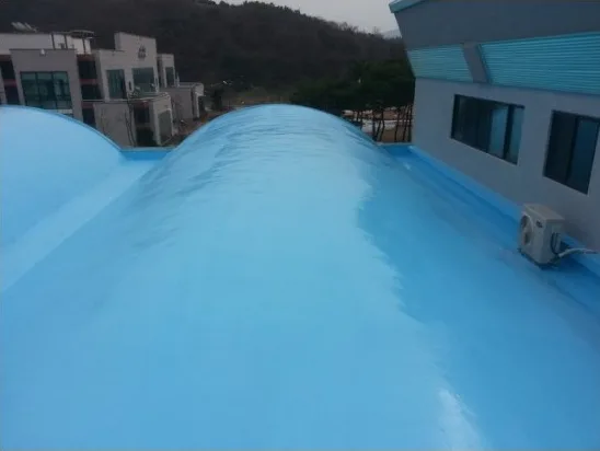 Management Building Rooftop Polyurea Waterproofing - After