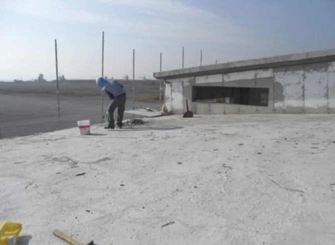 Substation New Construction Rooftop - Before