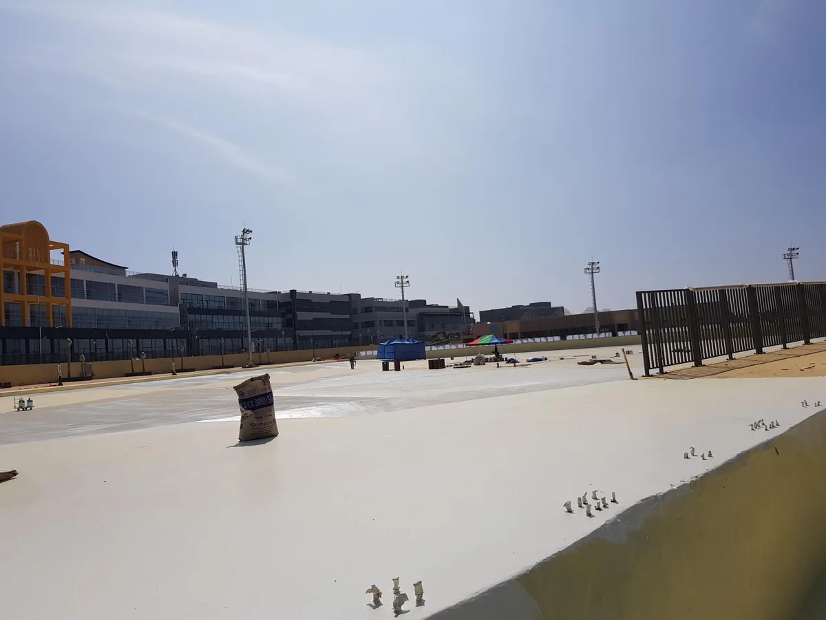 Surfing Park Construction Process