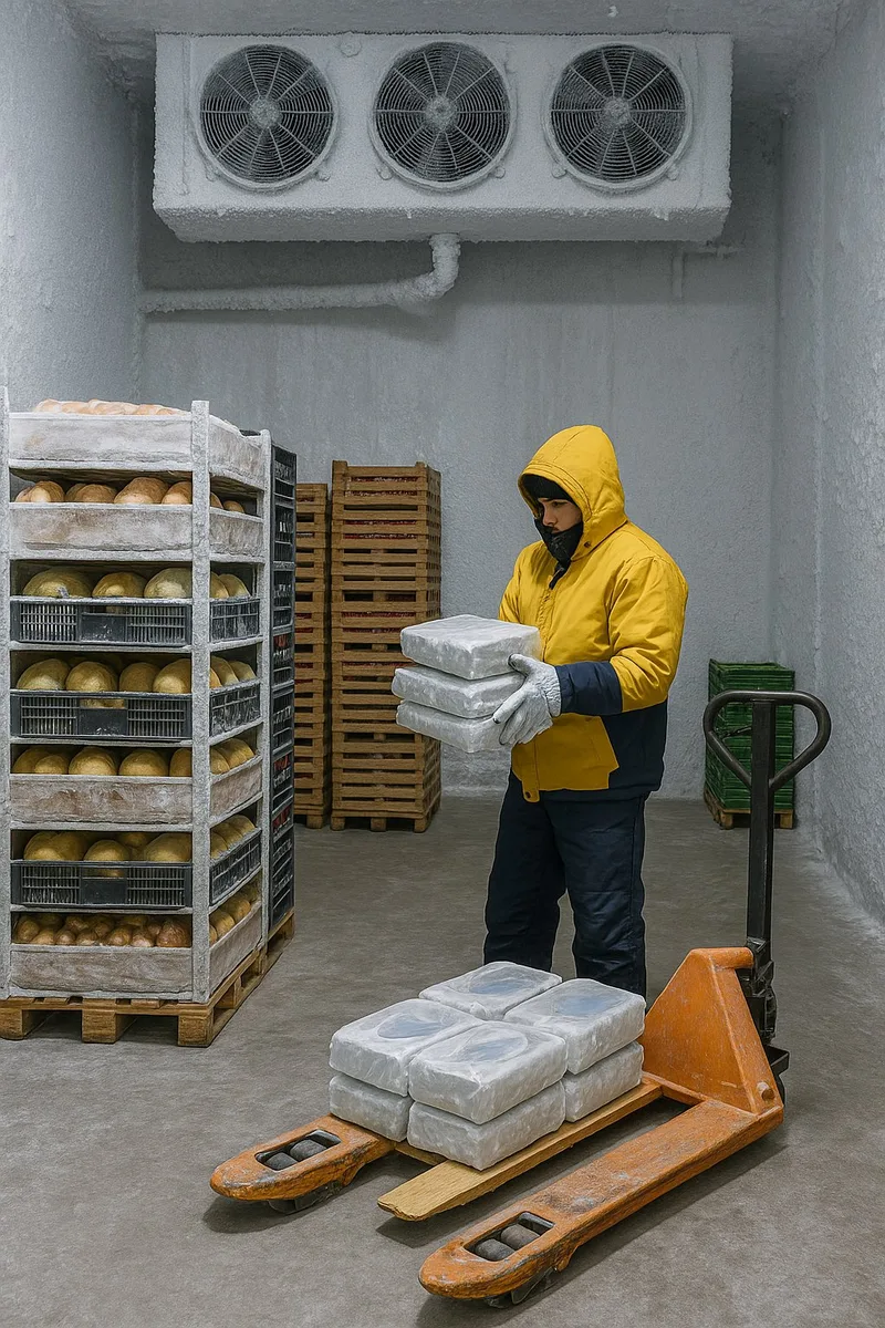 Freezing Warehouses - spray foam insulation