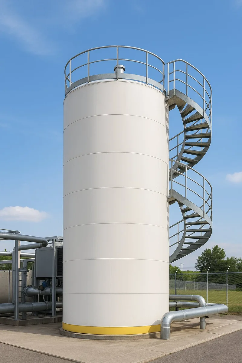 Thermal Storage Tanks - spray foam insulation