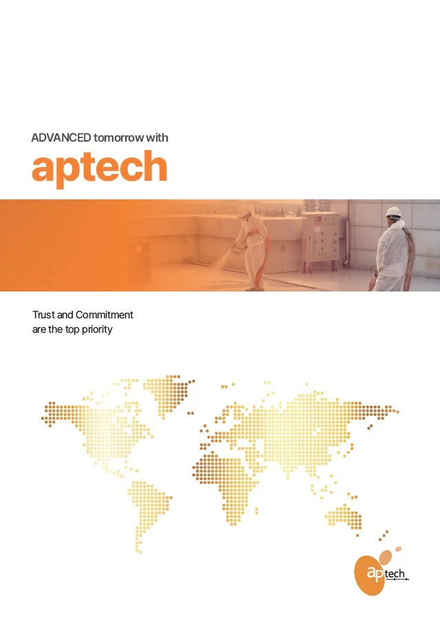 APTECH product catalog cover — polyurethane and polyurea system manufacturer